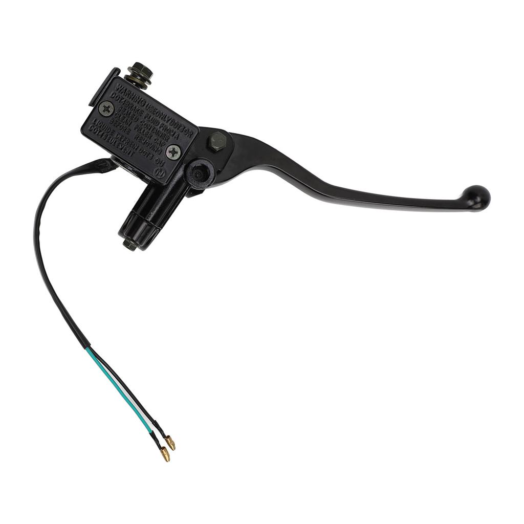 Гидравлический главный тормозной цилиндр Улучшенное управление Металлический Универсальная посадка для мотоцикла Квадроцикла Скутера Мопеда Мотоцикла для бездорожья