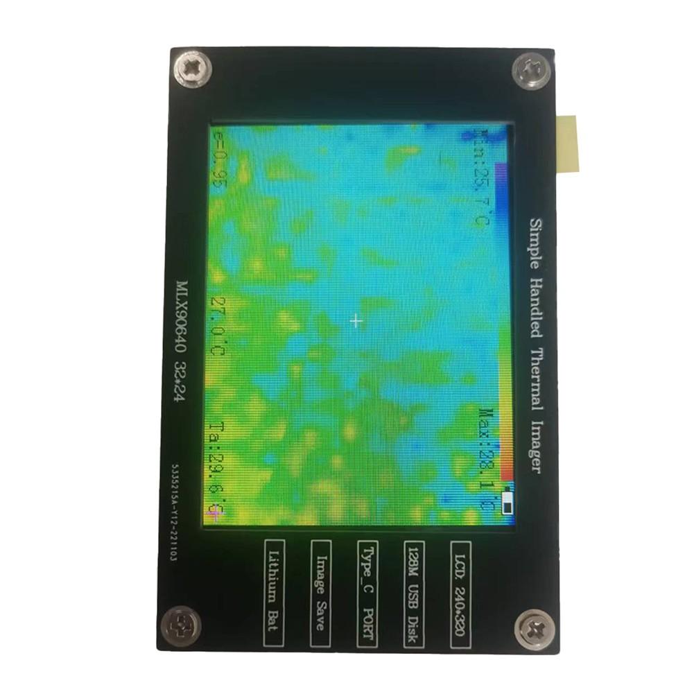 Простая портативная тепловизионная камера с разрешением 320 x 240 ИК и экраном TFT 2,8 дюйма