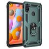 Для Samsung M11 Противоударный чехол Armor для Samsung Galaxy M11 Военный Защитный Чехол-накладка с магнитным держателем-кольцом для M 11