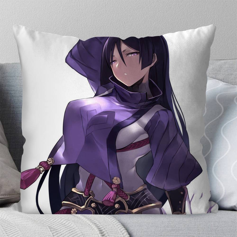 Минамото но Райко Аниме Fate Grand Order Наволочка Модная Квадратная Наволочка Спальня Диван Комната Декор в Стиле Ins Отдых