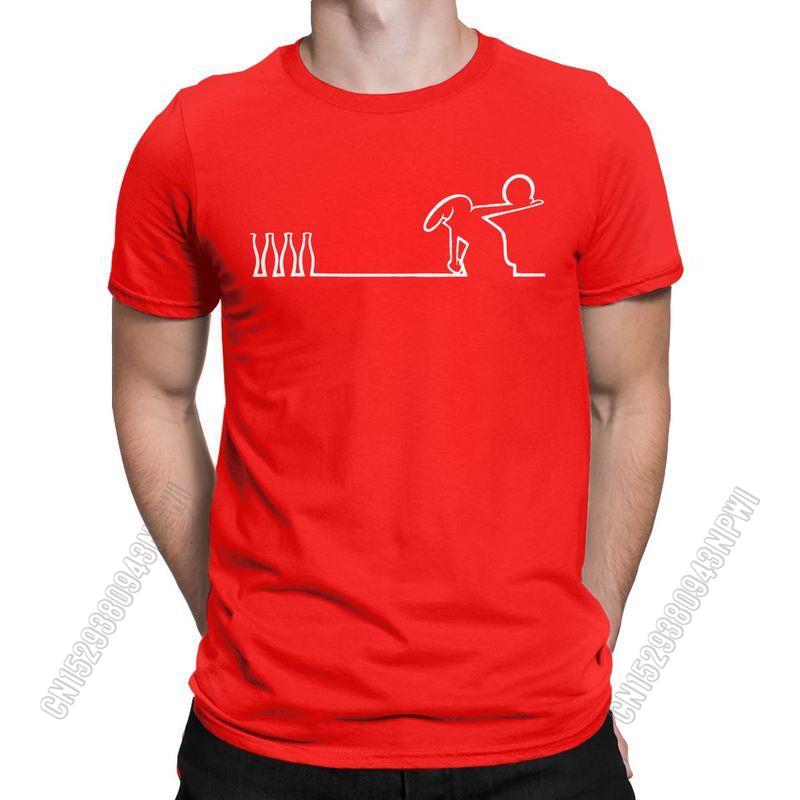 Футболка La Linea Bowling для унисекс Badum Linus Lineunisex Crazy из чистого хлопка с круглым вырезом August Clothing