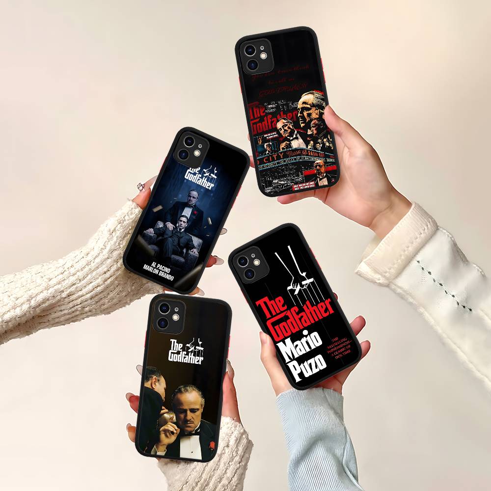 США ТВ Крёстный отец Чехол для телефона Для IPhone 16 15 14 13 12 11 Pro Max Plus X XS MAX Черный Матовый Чехлы для телефона