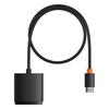 Baseus AirJoy 4K HDMI Bi-Directional Adapter with 1m Cable, Supports 60Hz - Black