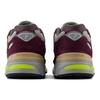 Patta x New Balance 991v2 Сделано в Англии Маринованная свекла Унисекс Кроссовки Красный Сигнально-желтый Дегустация вина U991PD2