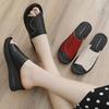 Women's Mid-Heel Non-Slip Wedge Sandals - Summer 2025 Fashion