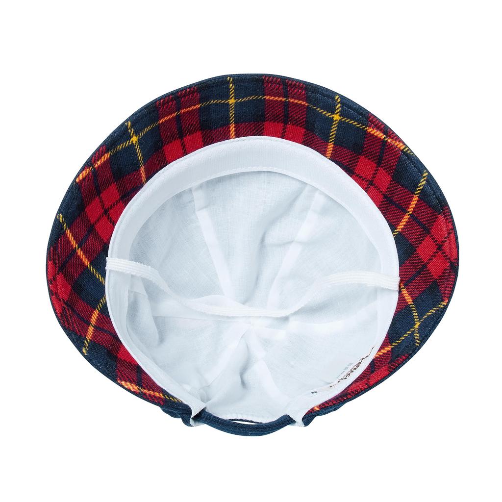 MIKIHOUSE HOT BISCUITS and Navy Sizes SS Hat, Boys' Girls', Blue, (40-44cm), 73-9106-497