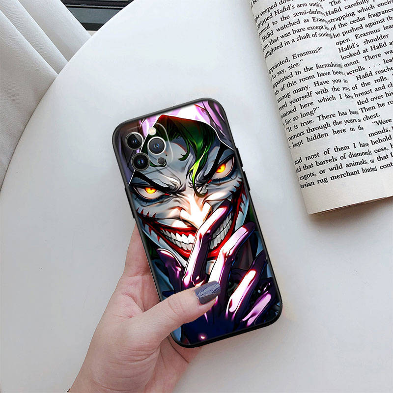 Чехол для телефона ED14 Clown для iPhone 6 6s 7 8 11 12 13 14 15 XS Pro Max XR X SE Samsung S20 S21 S22 S23 S24 FE Ultra Plus Lite S21S A55