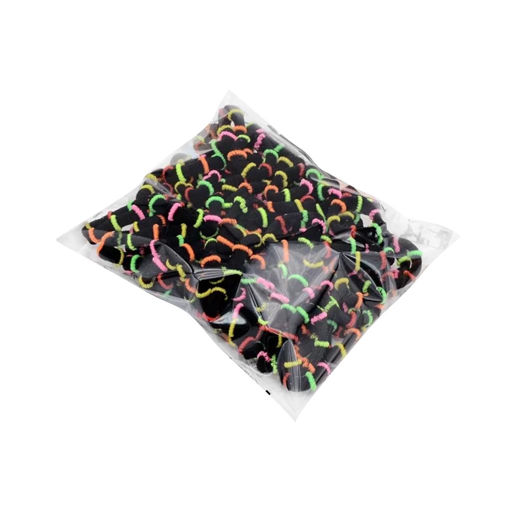 100pcs Cute Mini Scrunchie Sweet Kids Girls Colorful Hair Ties