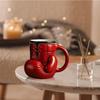 Boxing Glove Coffee Mug Coffee Cup with Stainless Steel Liner 12oz Gloves Shaped Tea Cup Novelty Gift for Fight Fans