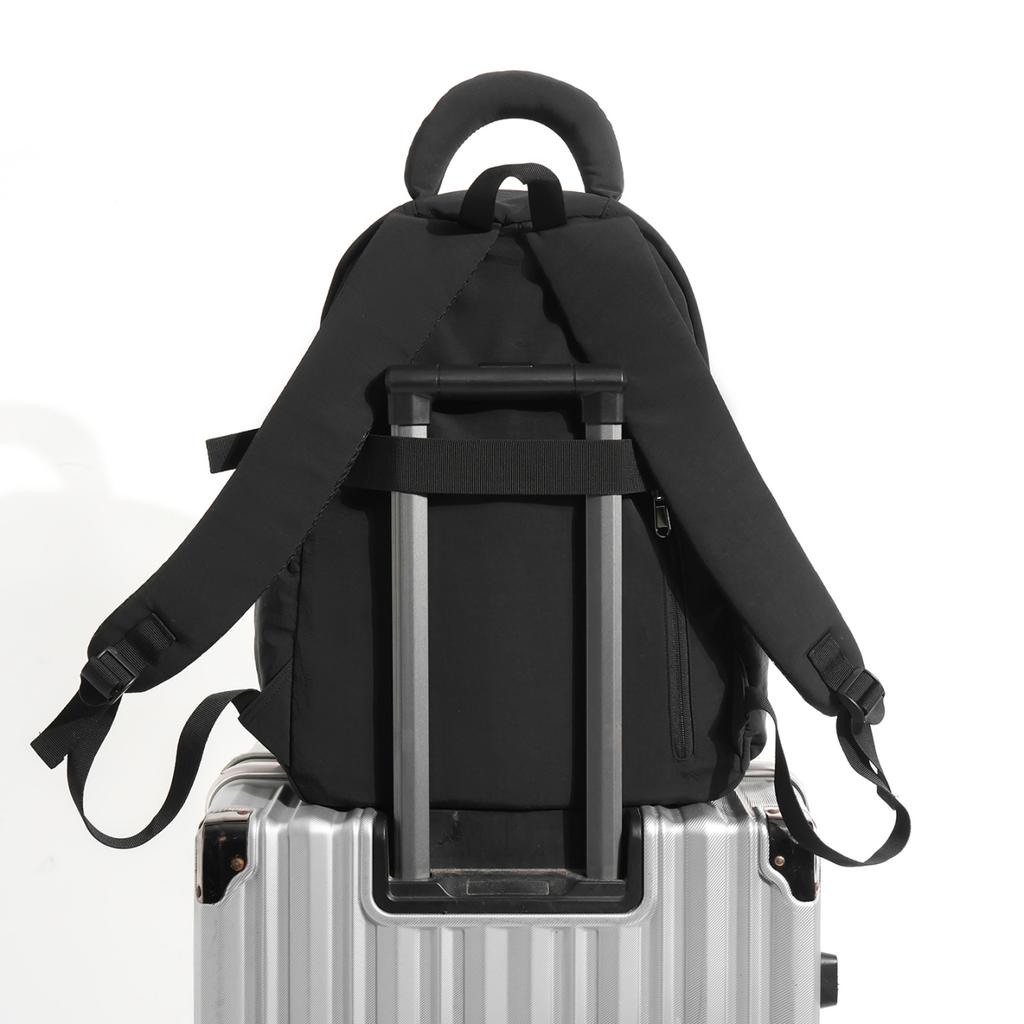 Casual Large Capacity Lightweight Patchwork Backpack for Girls Student School Bag Leisure College Style Double Shoulder Bag