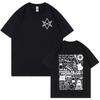 BMTH BringMe TheHorizon Метал-группа Мерч Футболка Унисекс Женская Винтажная Хип-Хоп Оверсайз Футболка Хлопок Повседневная Футболки с коротким рукавом