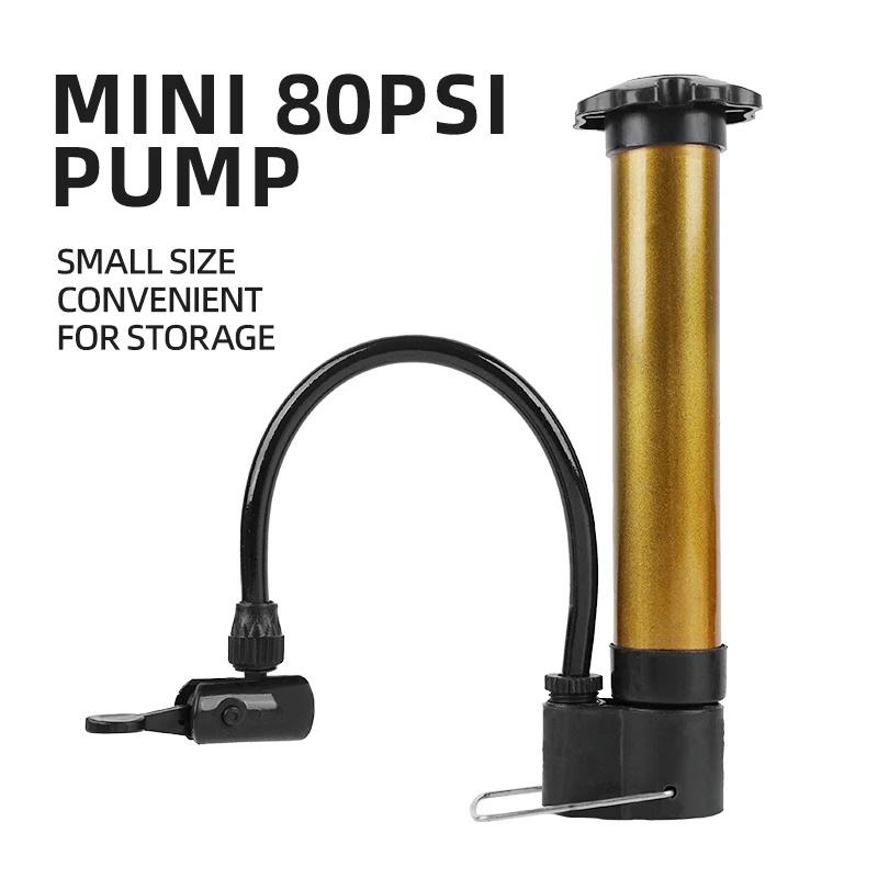 Велосипедный насос Xunting MTB 80 PSI, ручной насос для велосипеда, насос для накачки шин, клапан Schrader, напольный насос, аксессуары для велоспорта