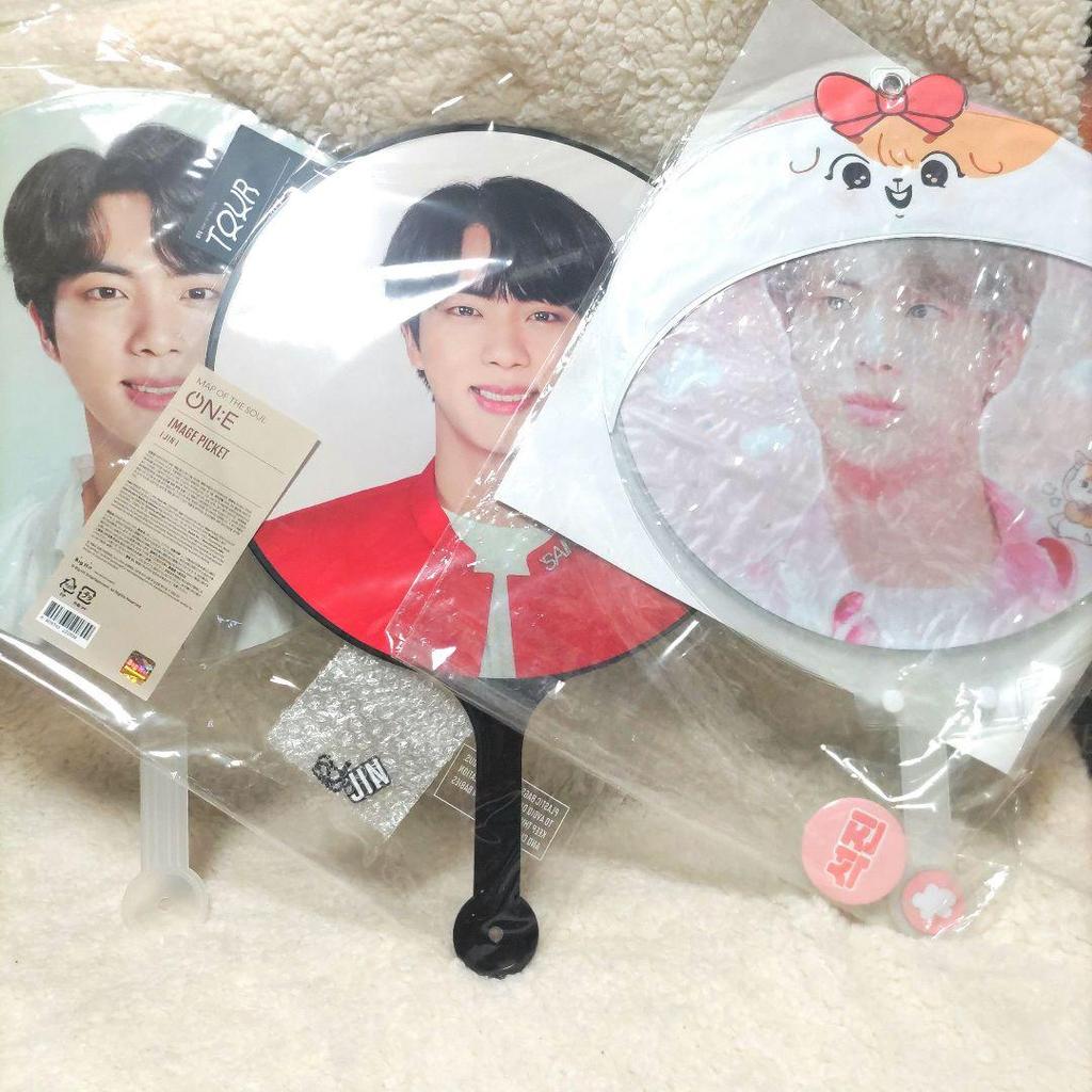 [USED] BTS Jin Official Fan Image Picket Master