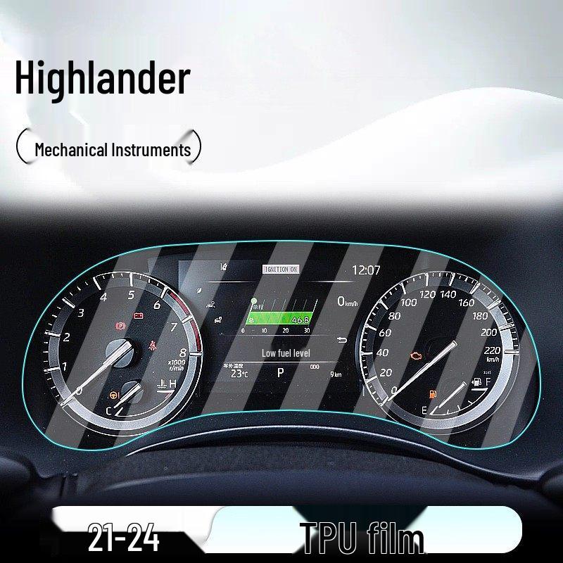 25 Защитное стекло для экрана навигации центральной консоли Toyota Highlander