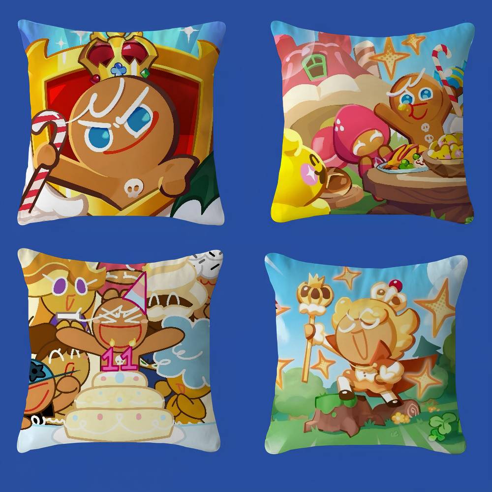 C-Cookie R-Run K-Kingdom Наволочка Чехол для подушки дивана Домашнее украшение комнаты Детский подарок