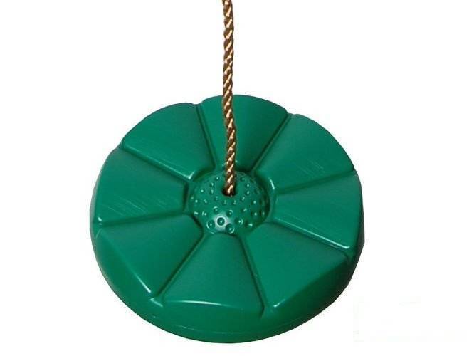 swing plate Flower - green