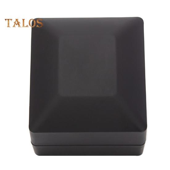 Светящаяся шкатулка для колец со светодиодной подсветкой Компактная портативная мягкая подкладка для помолвочных колец Подарочная коробка для ювелирных изделий