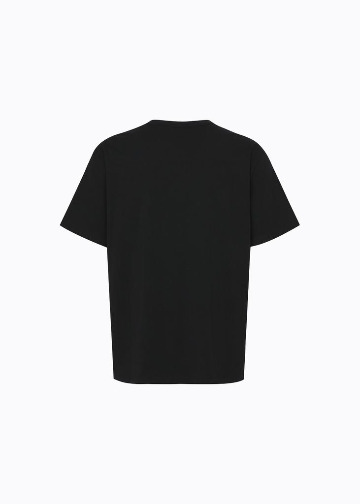 Футболка с логотипом-коробкой LIMELIGHT APPAREL (Черный / Серый)