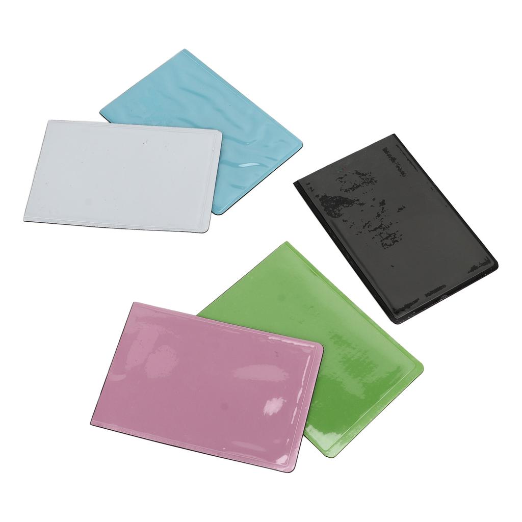 5PCS Magnetic Picture Frames PP 3 Inch Photo Sleeve Pocket Mini Magnetic Picture Holder for Home Refrigerator Decor