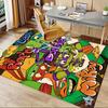 1pc Teenage Mutant Ninja Turtles Office Carpet Soft Polyester Entrance Carpet Washable Non slip Mach