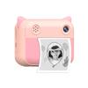 Cute Kids Instant Print Camera 1080P Digital Video Camera Dual Camera Lens 12MP 2.4 Inch LCD Screen