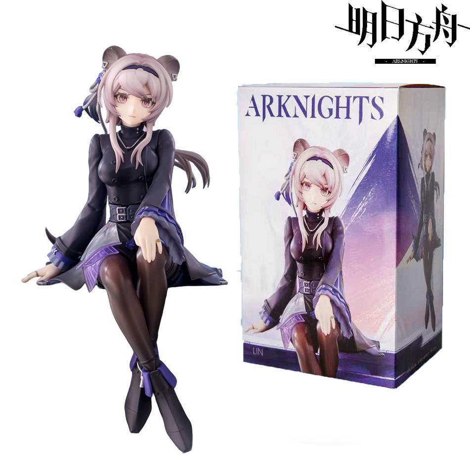 Оригинальная аниме-кукла Arknights, модель, мультяшная, очаровательная, настольное украшение, фигурка персонажа Lin, декорация, сексуальные девушки, праздничный подарок