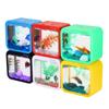 5 Colors Fish Box With Light Creative Detachable Mini Case Fish Tank Aquarium Accessories