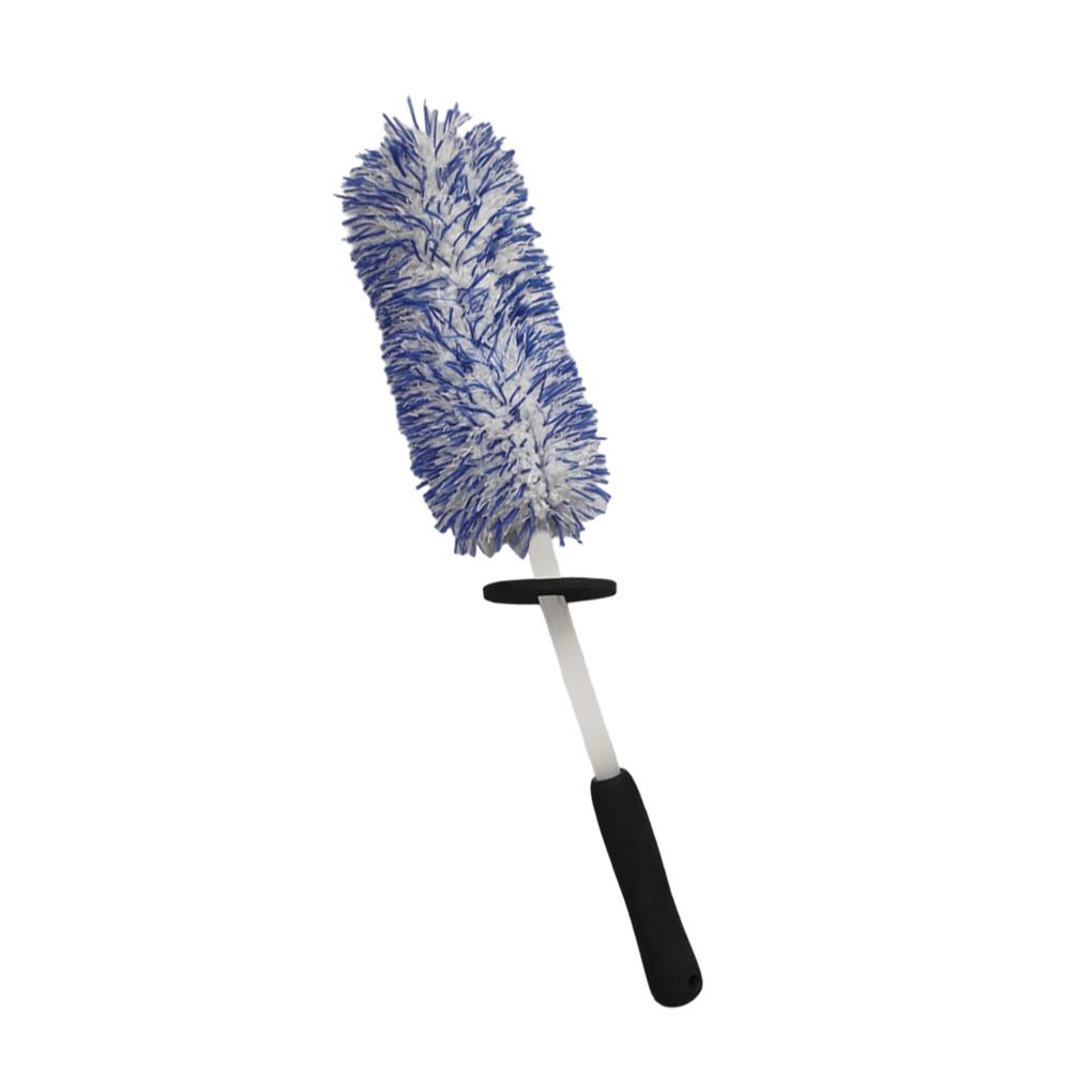 Супер щетка для мойки автомобиля, щетка для колес премиум-класса из микрофибры, нескользящая ручка, легко чистится, диски, спицы, корпус колеса, автомобильные аксессуары