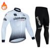 Tour De Italy D'ITALIA Cycling Clothes Men's Blouse Uniform Costume Bike Fleece Jersey Sports Set Pants Man Bicycle Clothing Bib