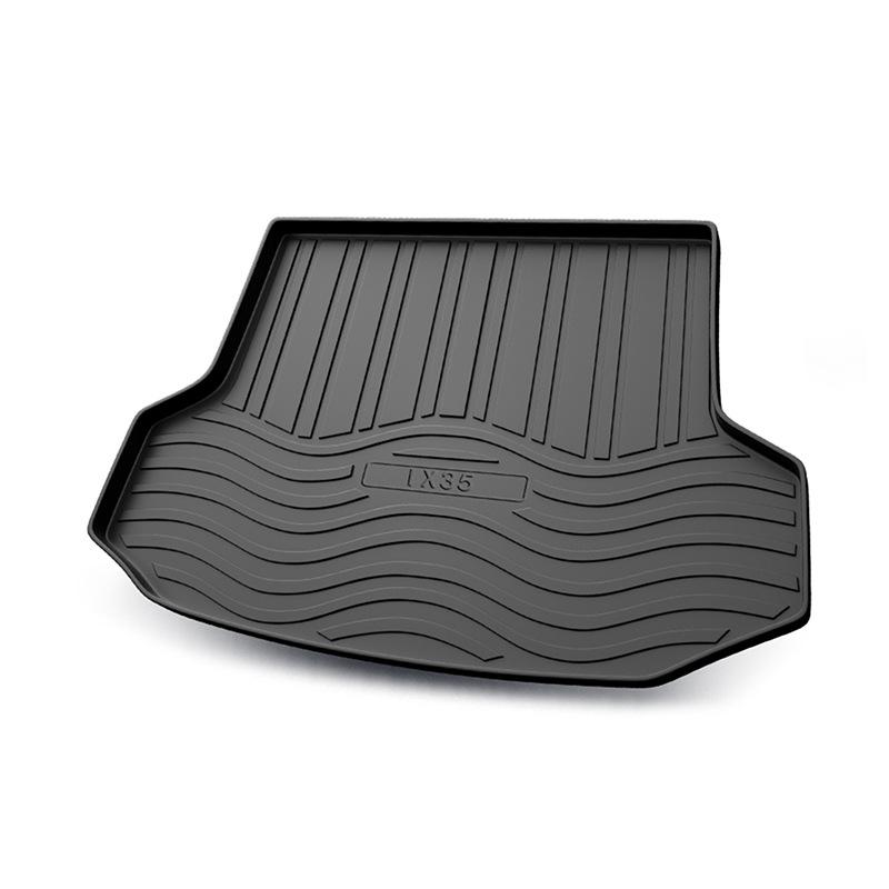 Современный огнеупорный износостойкий ПЭТ коврик в багажник для хранения с полным покрытием заднего отделения
