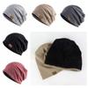 Однотонная уличная новая модная шерстяная вязаная шапка ветрозащитная вязаная шапка теплая