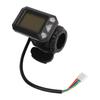 36V 6 Pins Electric Scooter Thumb Throttle Display Integrated Hall Thumb Throttle Display for 5.5?6.5 Inch Small Electric Scooter