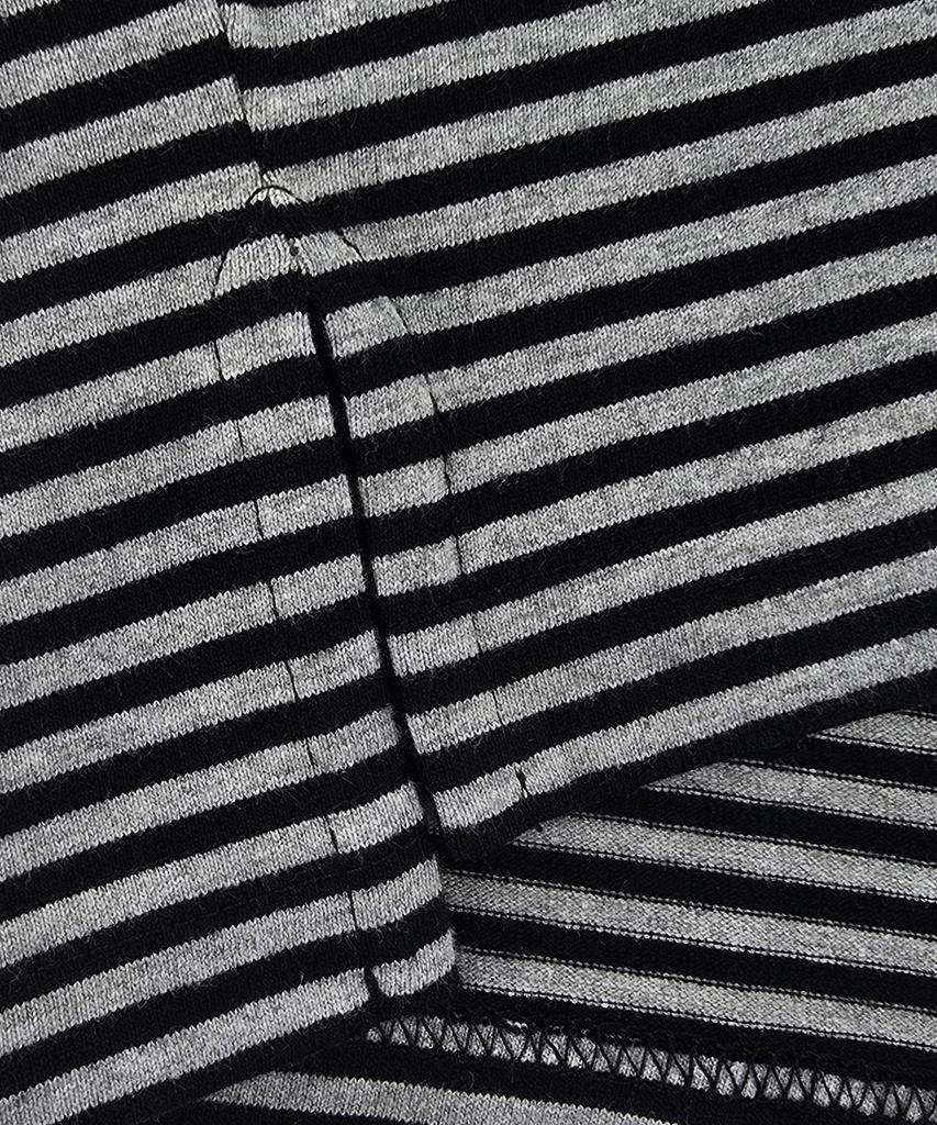 DISTN9NE Label Striped Long Sleeve Tee Lr5Tu522_2 Color