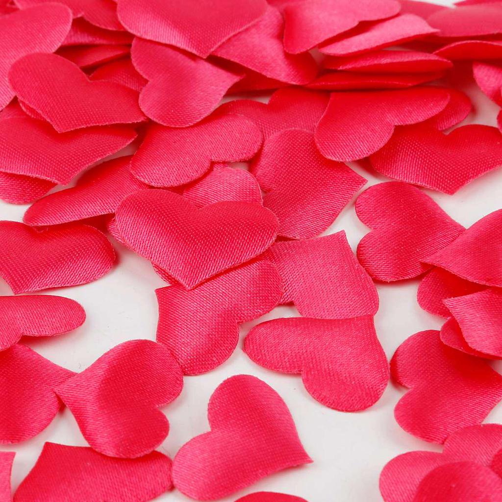 100pcs/bag 5.5*5.5cm Heart Shape Petals Wedding Valentines Day Throwing Table Decoration