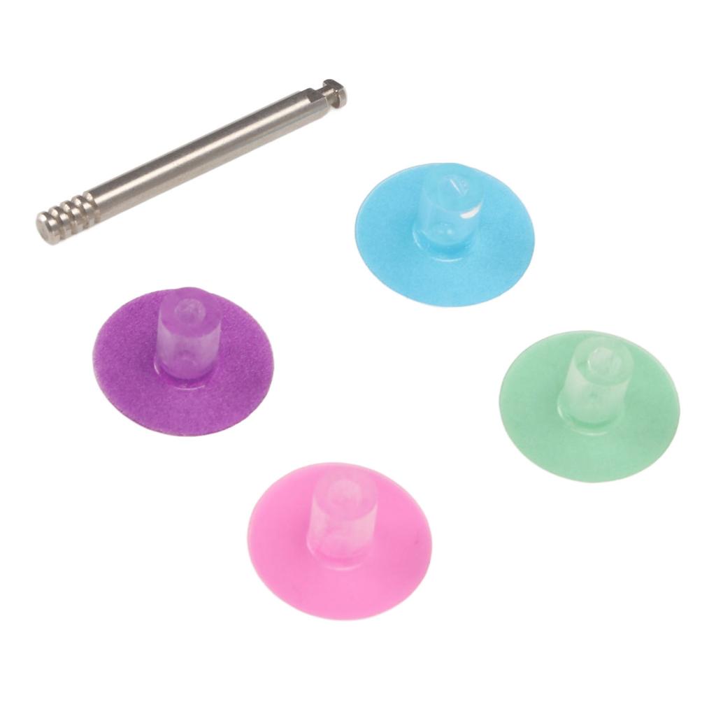 Набор из 40 шт. стоматологических полировальных дисков Шлифовка поверхностей Разные цвета Диск для полировки зубов По типу оправки A