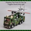 1:32 Drone Launch Vehicle PHL-16 Remote Rocket Artillery Model Toy Car Alloy Military Vehicle Models Toys Collection for Kids