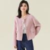 Temperament Short Coat Autumn/Winter Women's New Korean Version Double sided Small Fragrant Style Single breasted Coat