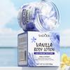 180g Vanilla Body Lotion - Ice Cream Texture Moisturizing Mixed Salad Flower Body Cream - Hydrating, Rejuvenating and Nourishing Dry Skin