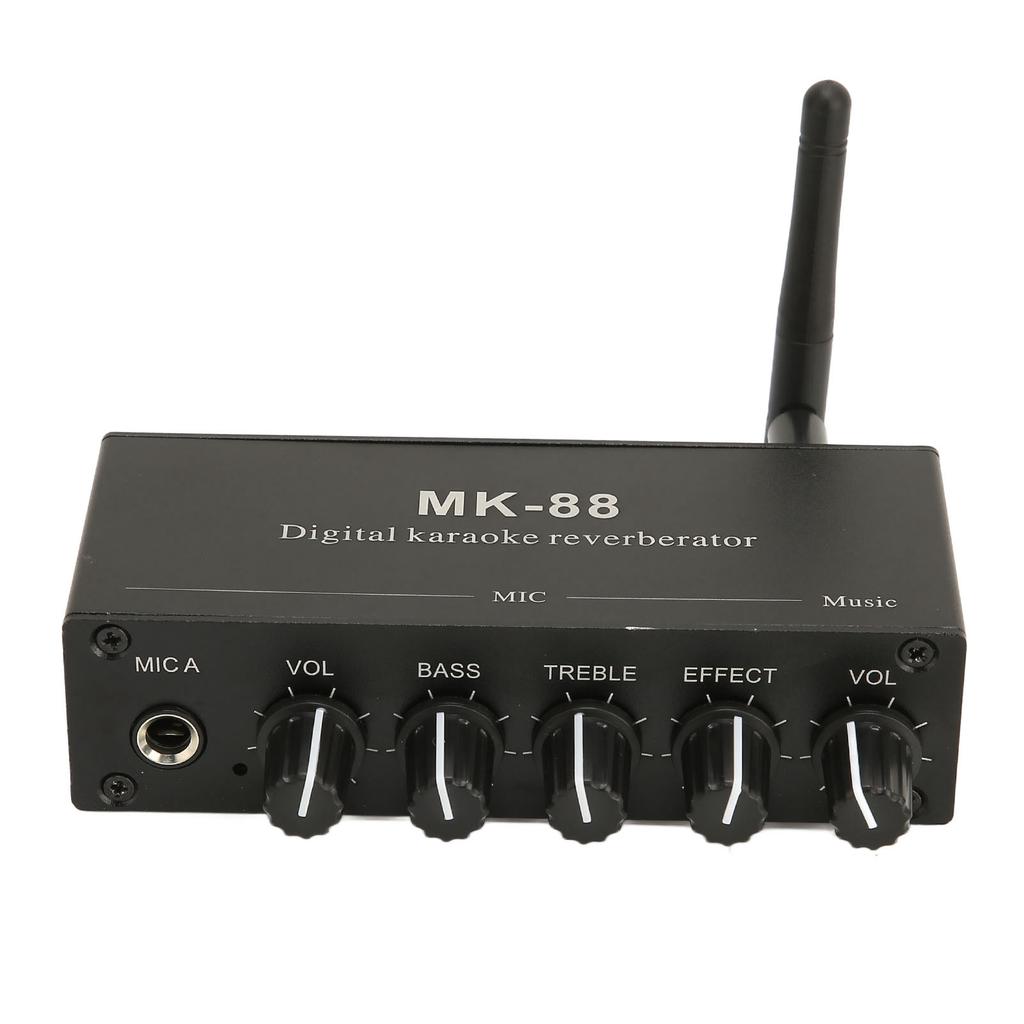 6,5 мм караоке-микшер из алюминиевого сплава с двойным микрофонным входом, портативный цифровой ревербератор для караоке для