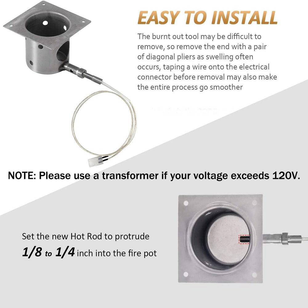 2 шт. Комплект поджигателей Hot Rod для гриля на древесных пеллетах Pit Boss