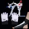 Taekwondo Gloves Adult Child Hand Half Finger Boxing Gloves Training Match Protective Gear Foot