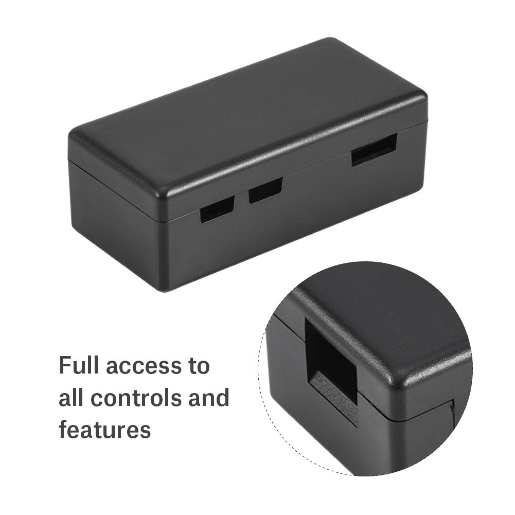 Plastic Protective Case Shell Cover Enclosure Box Housing for Raspberry Pi Zero Black