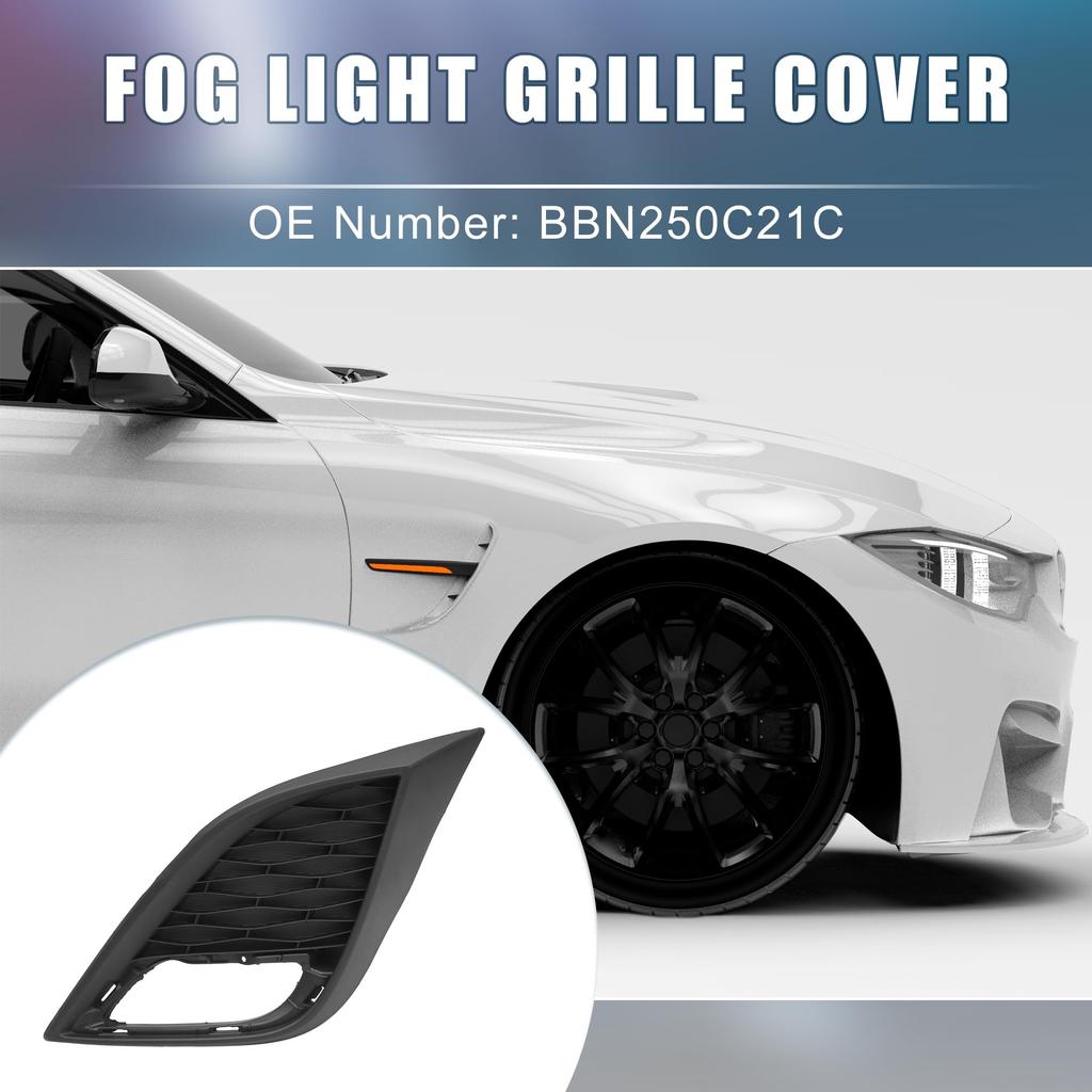 ABSOPRO Front Left Fog Light Grille Cover Part Number for Mazda Trim, BBN250C21C, 3, 2010-2011