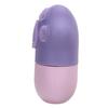 Ice Face Roller Cold Ice Mold Holder Silicone Reusable for Face Beauty DIY Facial Care Purple Cat Claw with Comb