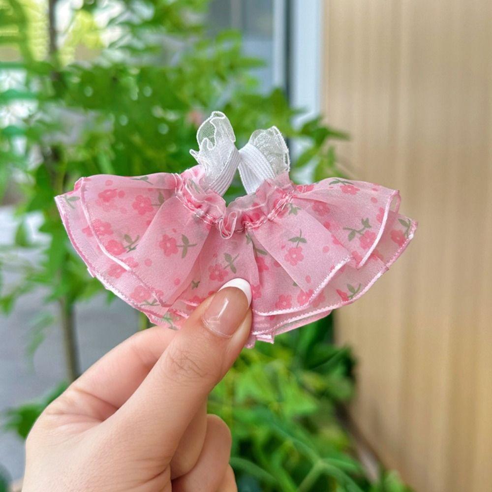 Cos Gift Doll Princess Dress DIY Plush Dolls Clothes Fashion Cotton Doll Clothes for 10-15cm Doll