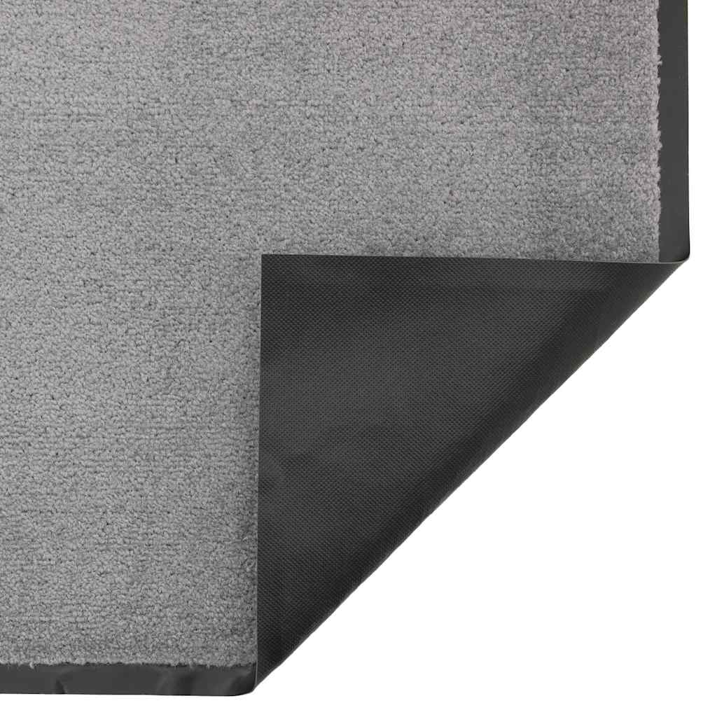 Doormat Gray 80 x 120 cm