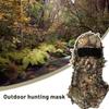 Маскировочный костюм Ghillie камуфляжная шапка с листьями 3D полнолицевая маска головные уборы турецкий камуфляж Охотничьи аксессуары