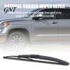 Weather Resistant Wiper Blade Rear Arm Blade, 12 Inch Back Windshield Smooth Glass Wiping Strip Wiper, All Original Quality Replacement