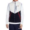 Nike Спортивная одежда Heritage Шерпа с флисовым воротником Теплый жилет Мужской жилет Obsidian CU4451-104