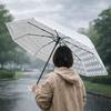 Portable Folding Umbrella Waterproof Transparent Umbrella Cute Automatic Umbrella  Rainy Day